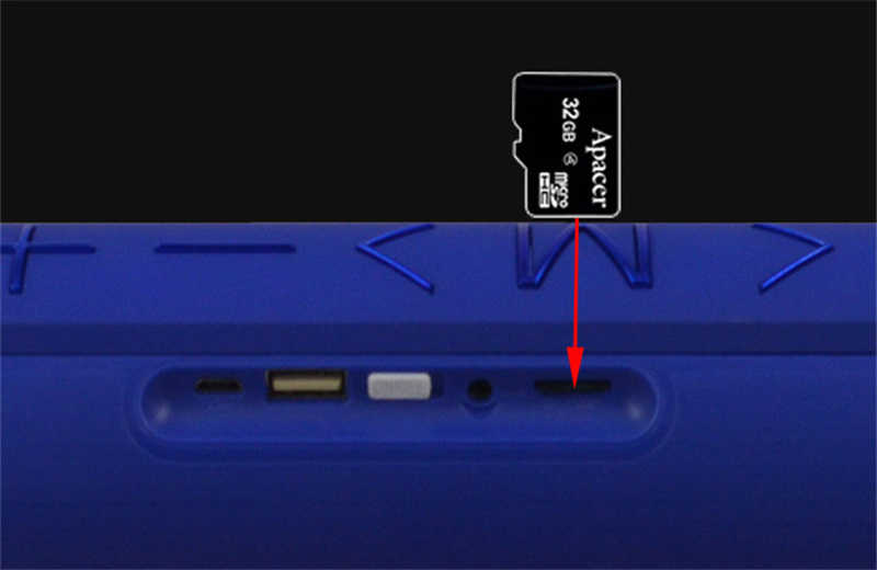 E18 Bluetooth Speaker Hoparlör Gri