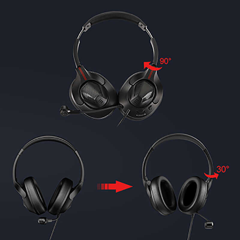 Eksa E3D 3.5mm Kulaklık Siyah