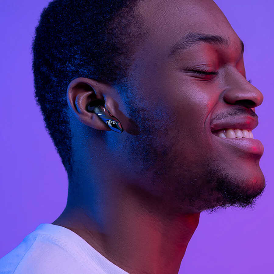 Eksa GT1 Cobra Bluetooth Kulaklık Siyah