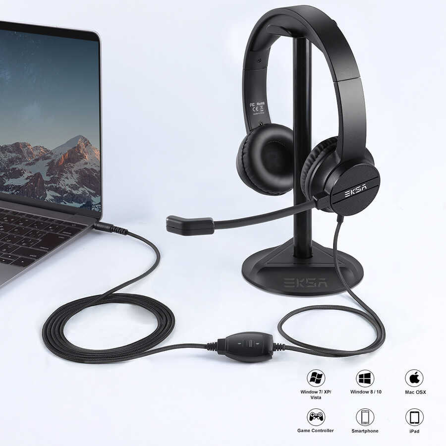 Eksa H12 3.5mm Kulaklık Siyah