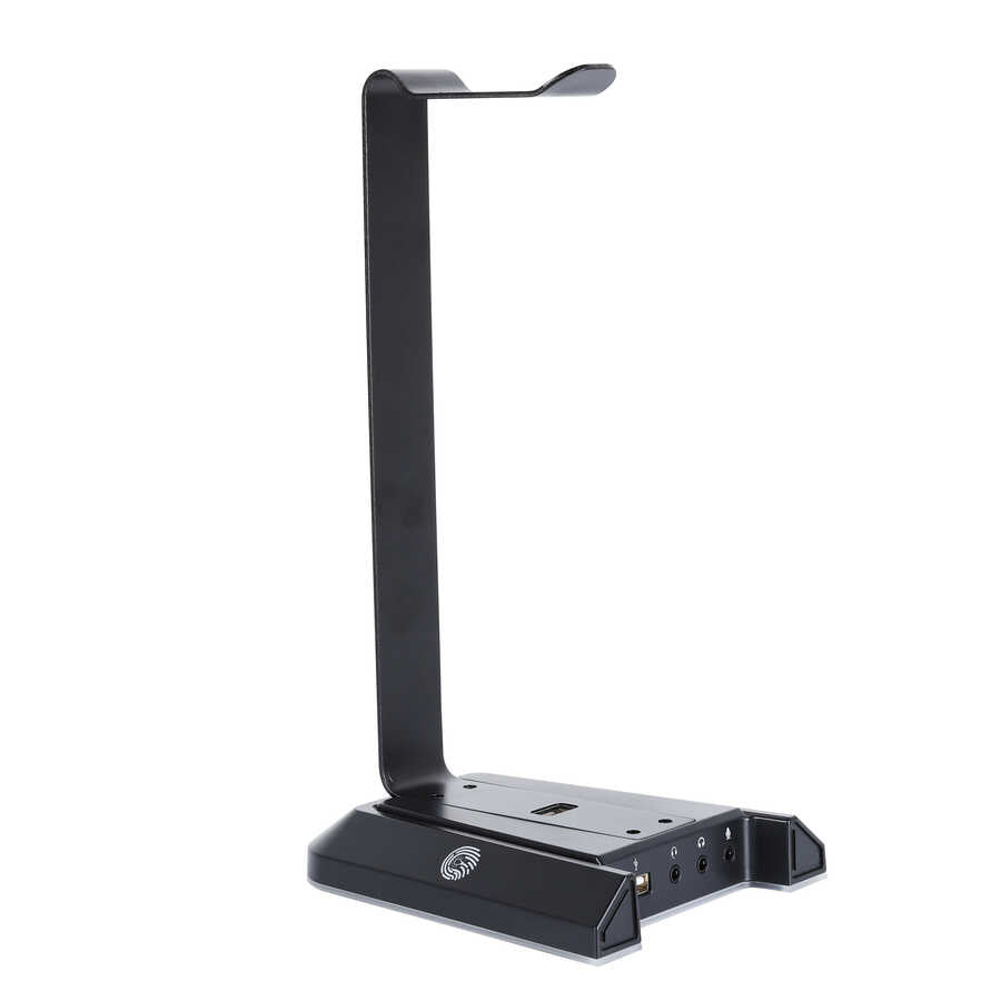 Eksa W1 7.1 Surround 3D Ses Dönüştürücü Kulaklık Standı Siyah