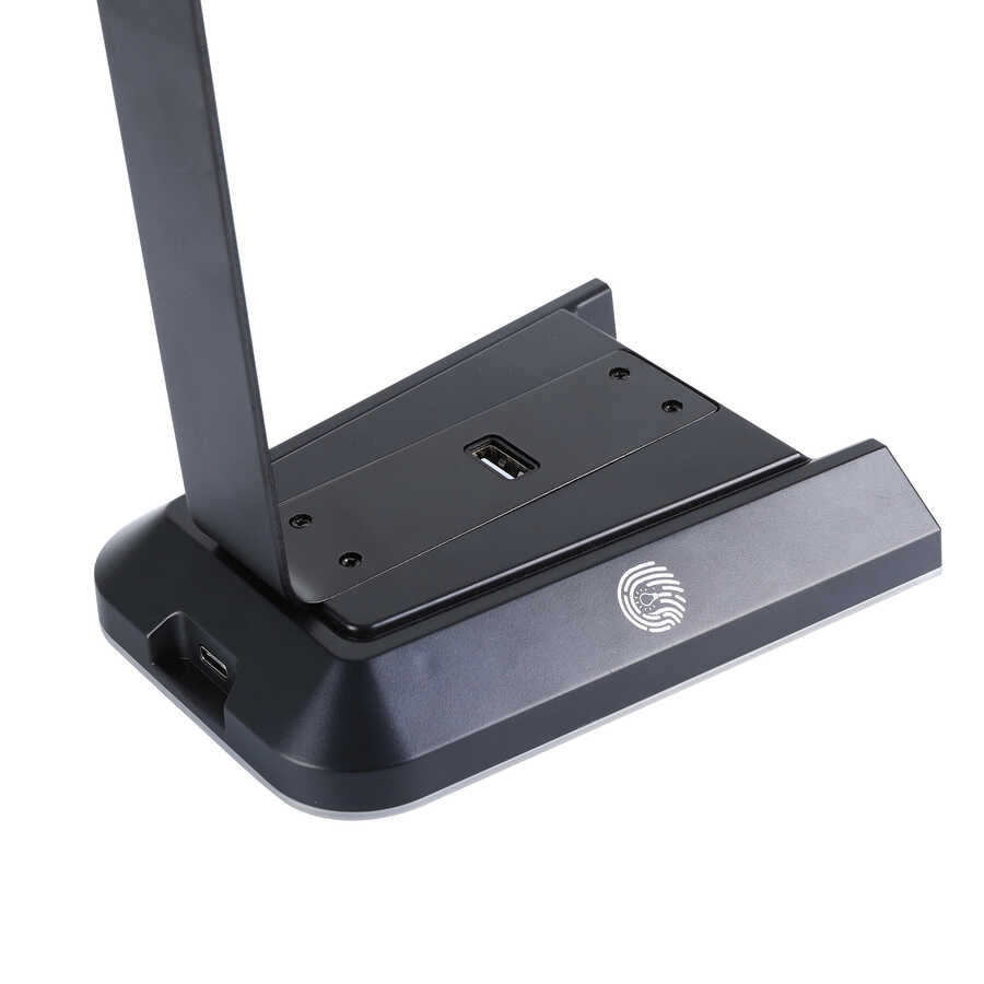 Eksa W1 7.1 Surround 3D Ses Dönüştürücü Kulaklık Standı Siyah