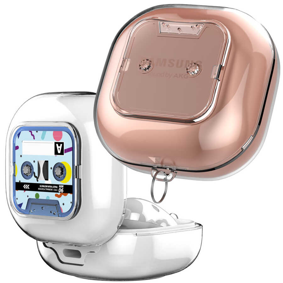 Galaxy Buds Live Kılıf Araree Player Kapak Renksiz