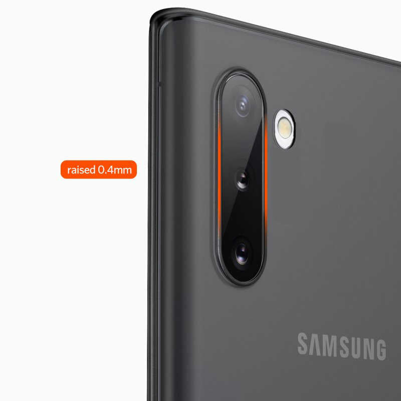 Galaxy Note 10 Kılıf Benks Lollipop Protective Kapak Transparan Beyaz