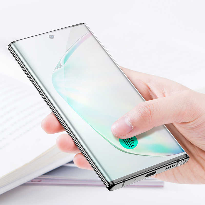 Galaxy Note 10 Plus Benks X Pro + Curved Glass Ekran Koruyucu Siyah