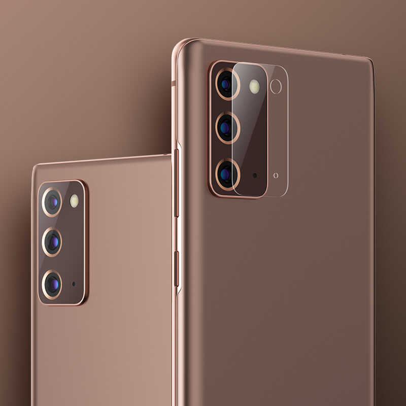 Galaxy Note 20 Benks KR Kamera Lens Koruyucu Cam Renksiz