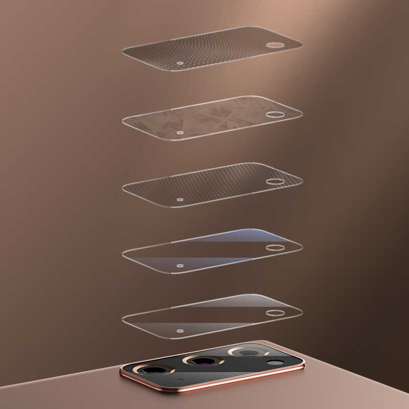 Galaxy Note 20 Benks KR Kamera Lens Koruyucu Cam Renksiz