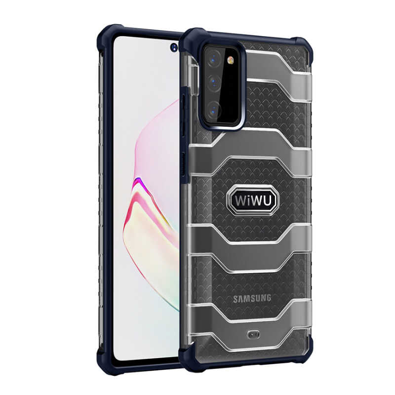 Galaxy Note 20 Kılıf Wiwu Voyager Kapak Kırmızı