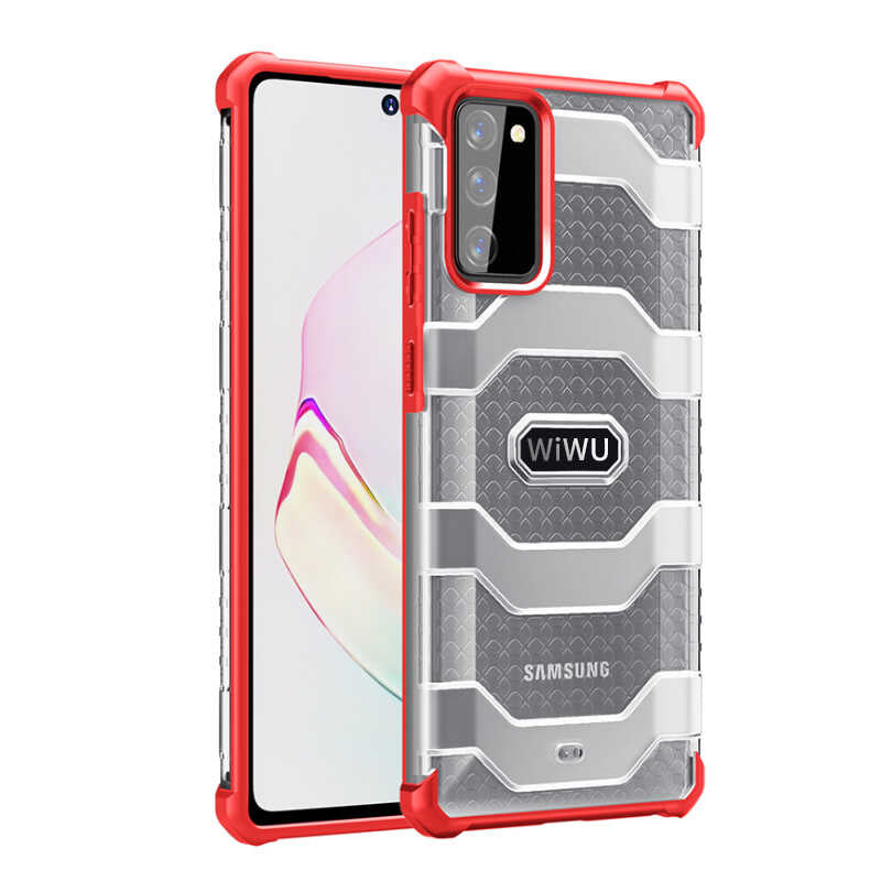 Galaxy Note 20 Kılıf Wiwu Voyager Kapak Koyu Yeşil