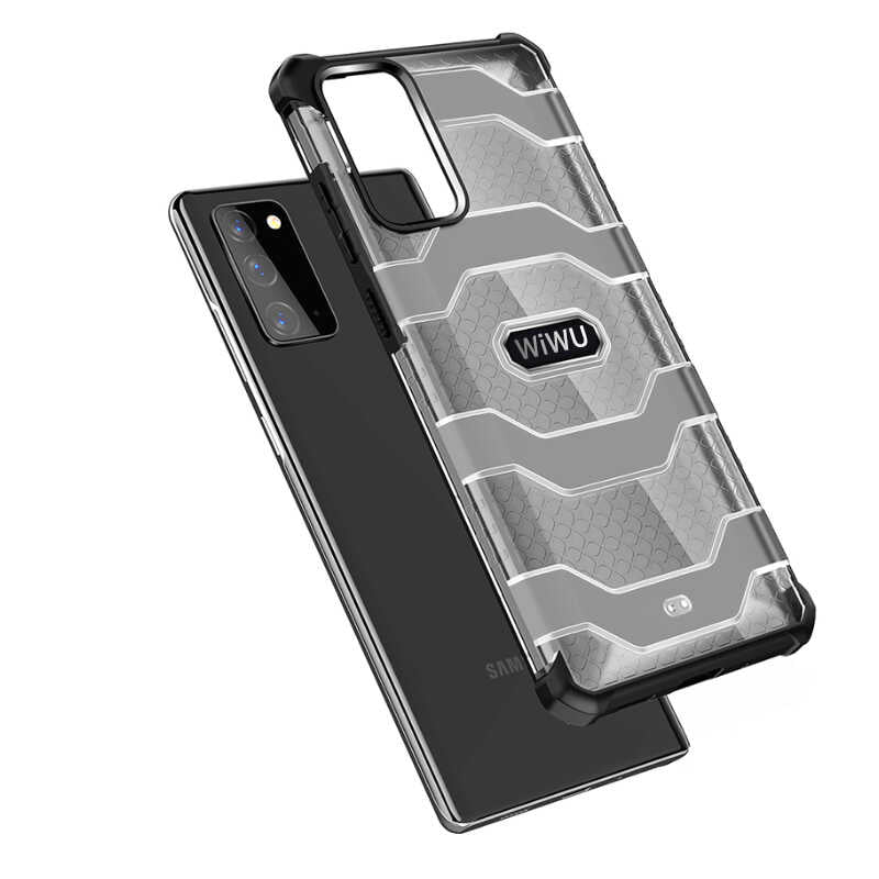 Galaxy Note 20 Kılıf Wiwu Voyager Kapak Mavi