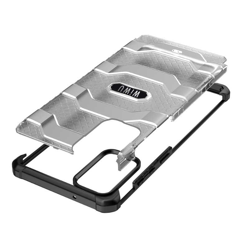 Galaxy Note 20 Kılıf Wiwu Voyager Kapak Yeşil