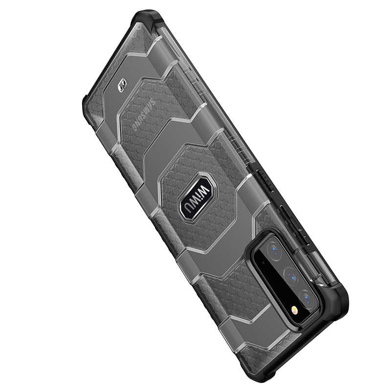 Galaxy Note 20 Kılıf Wiwu Voyager Kapak Siyah