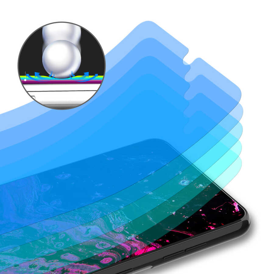 Galaxy Note 20 Ultra Araree Pure Diamond Pet Ekran Koruyucu Renksiz