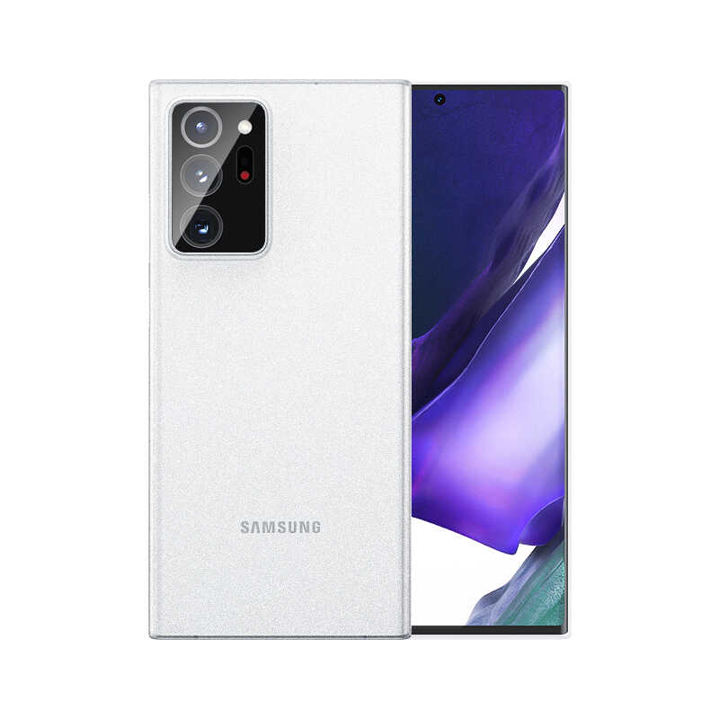 Galaxy Note 20 Ultra Kılıf Benks Lollipop Protective Kapak Beyaz