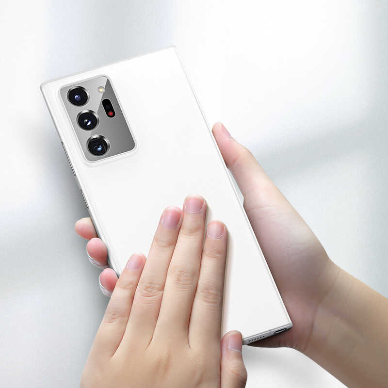 Galaxy Note 20 Ultra Kılıf Benks Lollipop Protective Kapak Beyaz