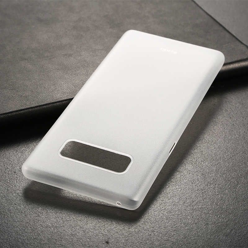 Galaxy Note 8 Kılıf Benks Lollipop Protective Kapak Transparan Siyah