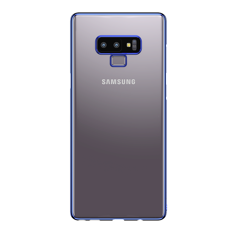 Galaxy Note 9 Kılıf Benks Electroplating PC Kapak Mavi