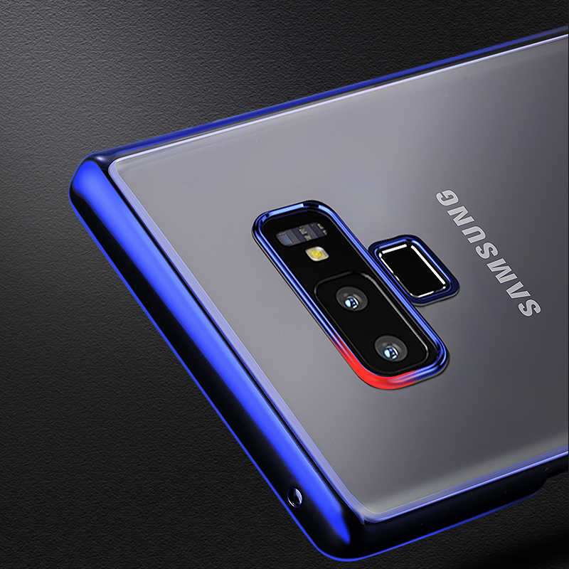 Galaxy Note 9 Kılıf Benks Electroplating PC Kapak Siyah