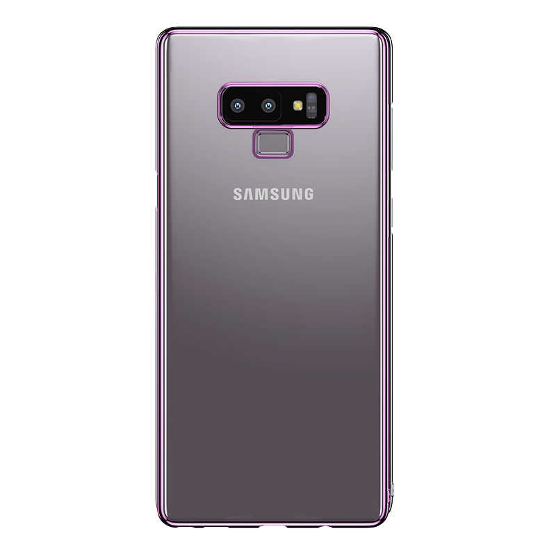 Galaxy Note 9 Kılıf Benks Electroplating PC Kapak Mor