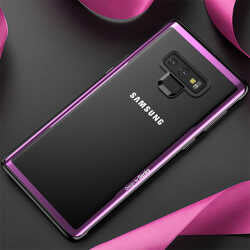 Galaxy Note 9 Kılıf Benks Magic Shiny Glass Mor