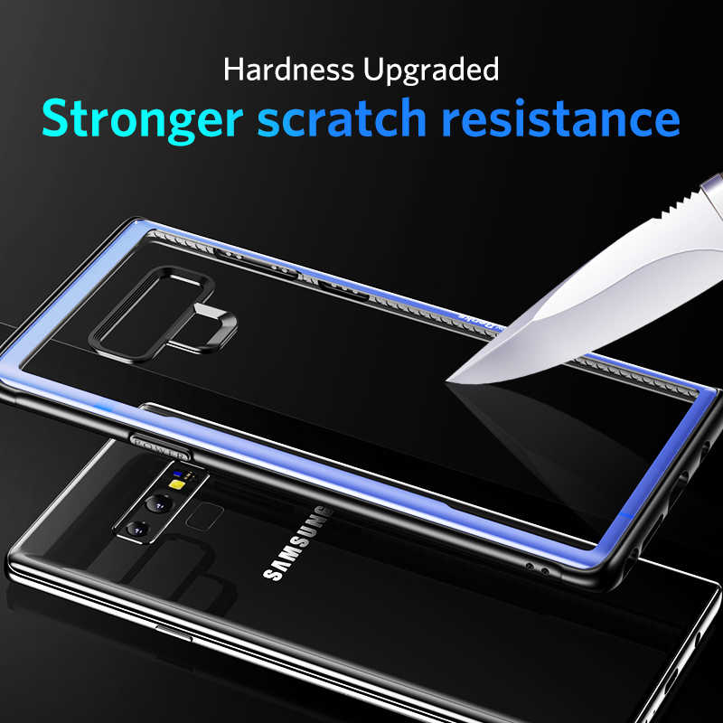 Galaxy Note 9 Kılıf Benks Magic Shiny Glass Siyah