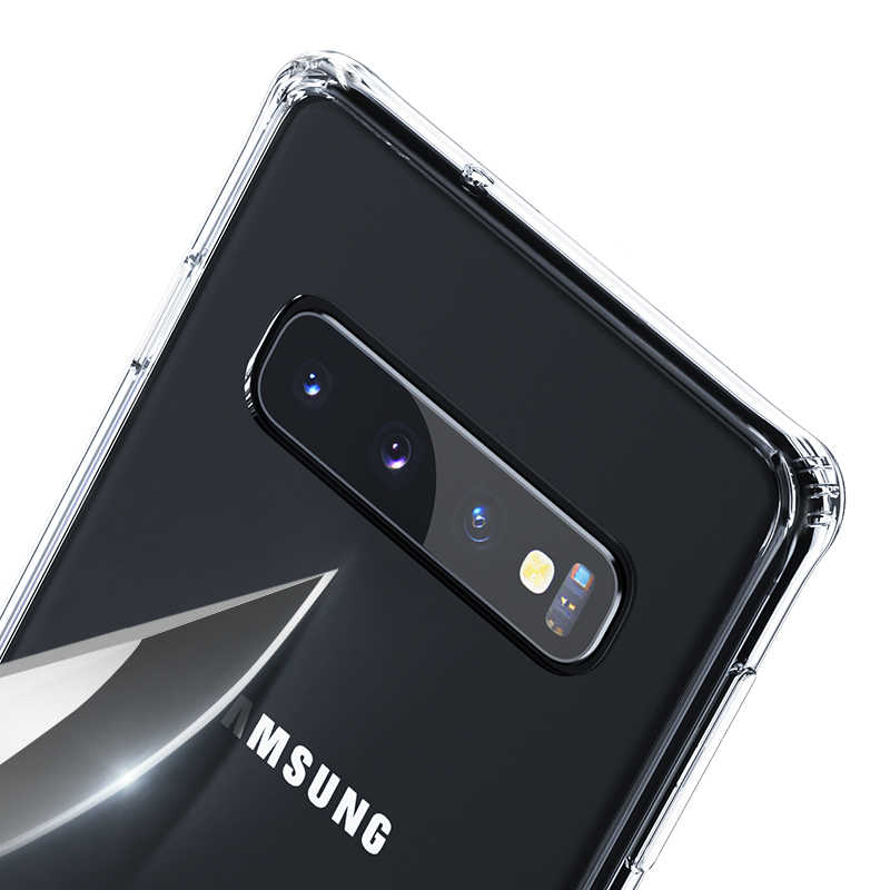 Galaxy S10 Plus Kılıf Benks Magic Crystal Clear Glass Kapak Renksiz