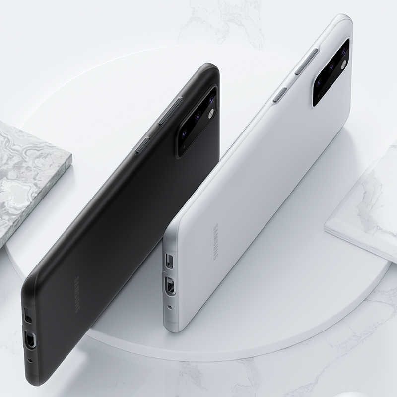 Galaxy S20 Kılıf Benks Lollipop Protective Kapak Beyaz