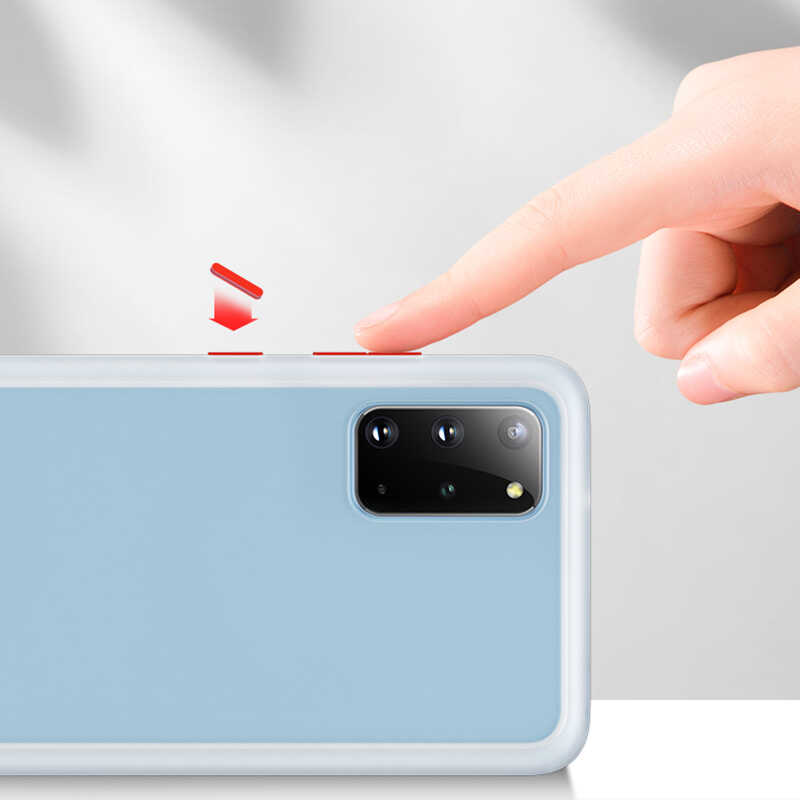 Galaxy S20 Plus Kılıf Benks Magic Smooth Drop Resistance Kapak Siyah