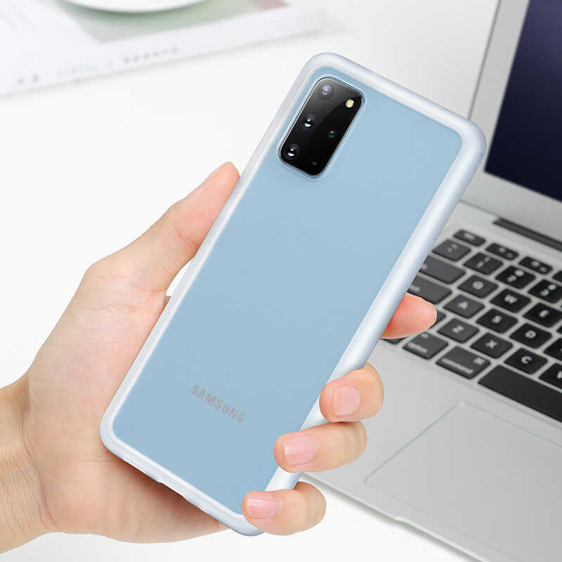 Galaxy S20 Plus Kılıf Benks Magic Smooth Drop Resistance Kapak Siyah