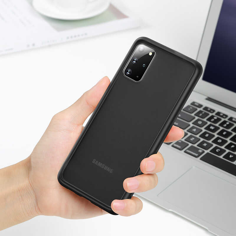 Galaxy S20 Plus Kılıf Benks Magic Smooth Drop Resistance Kapak Siyah