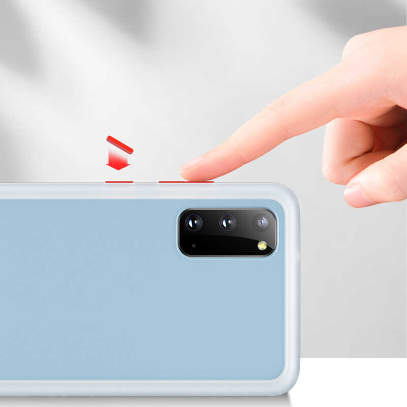 Galaxy S20 Kılıf Benks Magic Smooth Drop Resistance Kapak Siyah