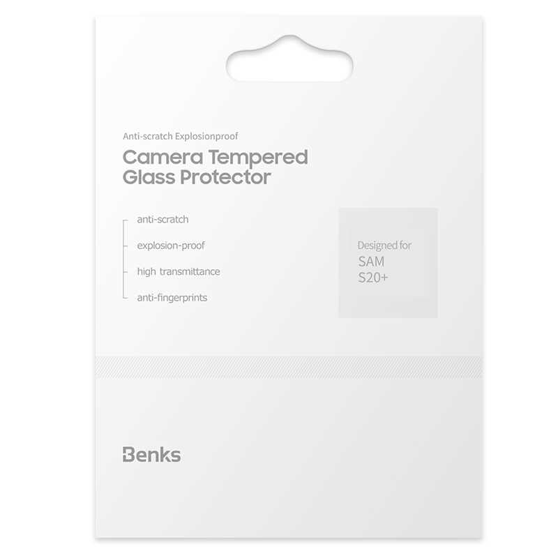 Galaxy S20 Plus Benks KR Kamera Lens Koruyucu Cam Renksiz