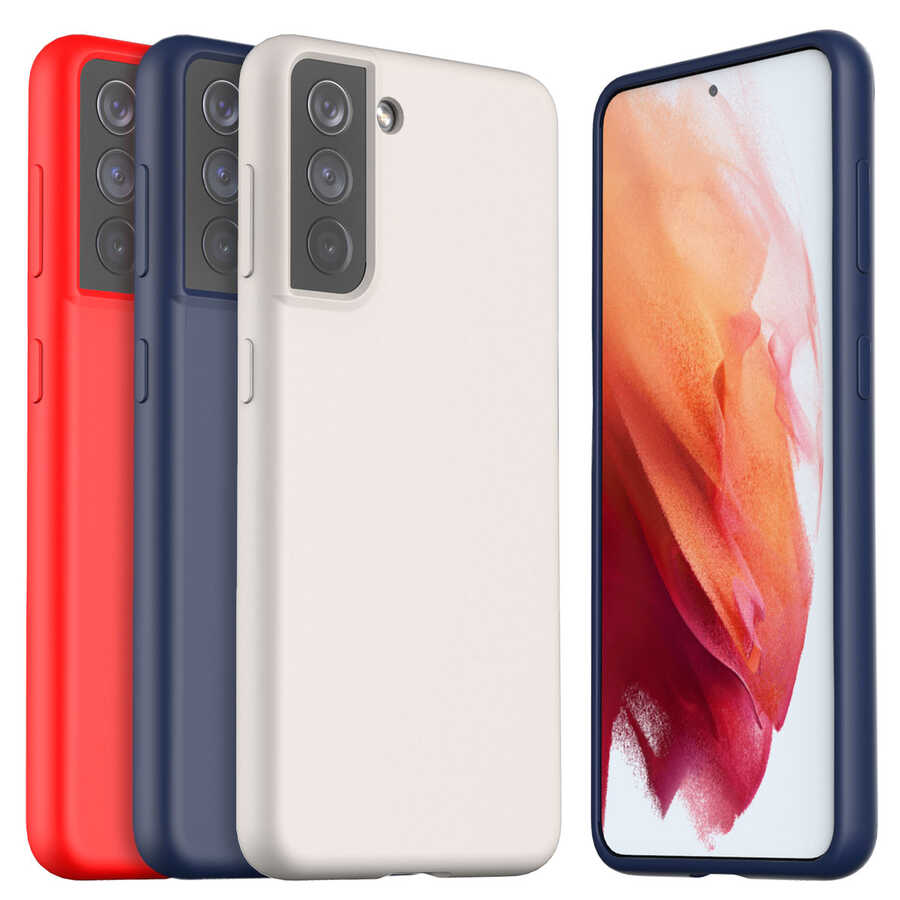 Galaxy S21 Plus Kılıf Araree Typo Skin Kapak Beyaz