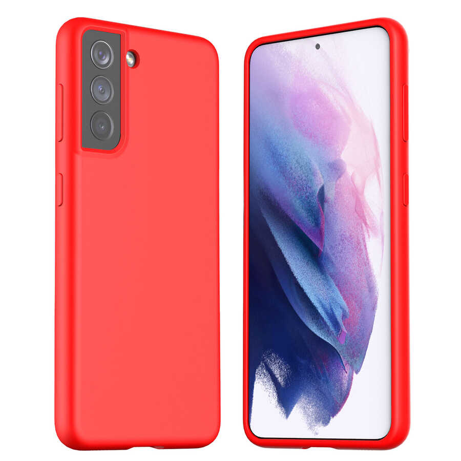 Galaxy S21 Plus Kılıf Araree Typo Skin Kapak Kırmızı