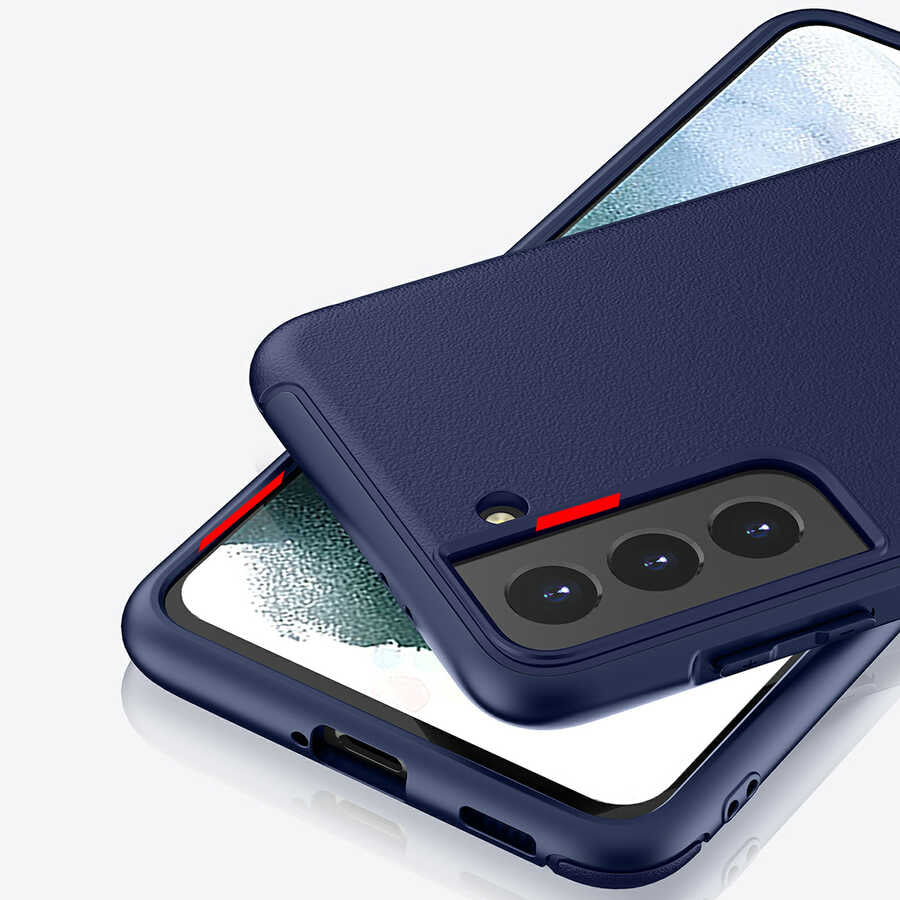 Galaxy S21 Plus Kılıf Wiwu Sand Stone Kapak Beyaz