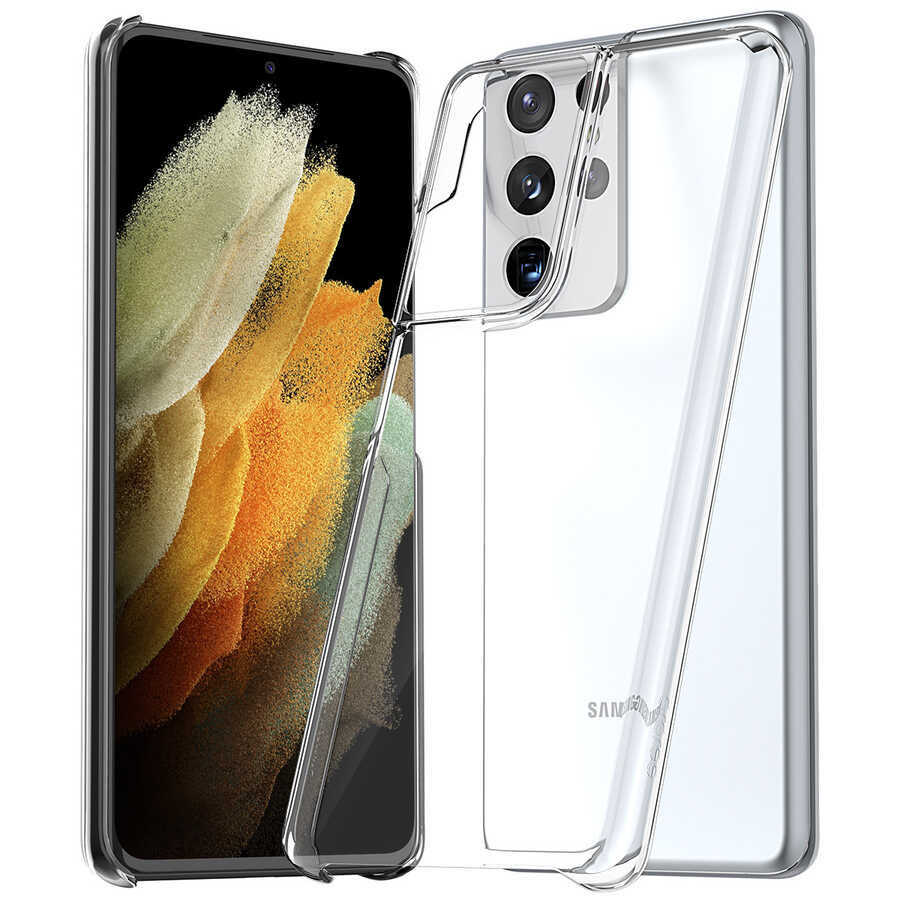 Galaxy S21 Ultra Kılıf Araree Nukin Kapak Renksiz