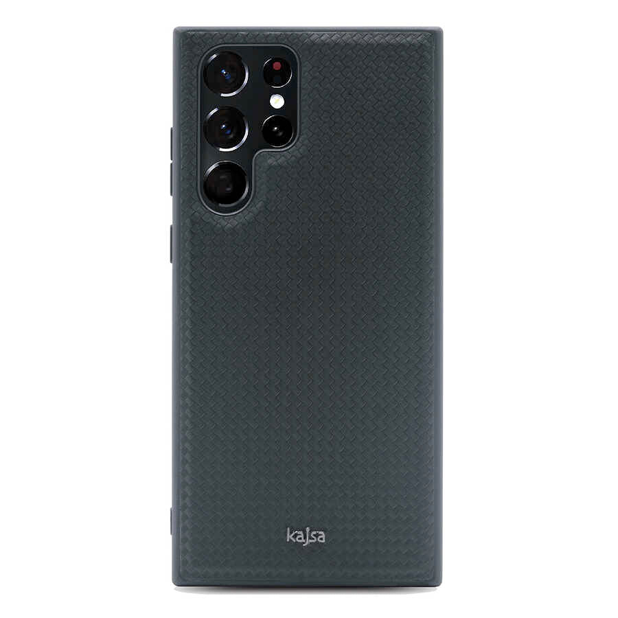 Galaxy S22 Ultra Kılıf Kajsa Preppie Serisi Dark Kapak NO3