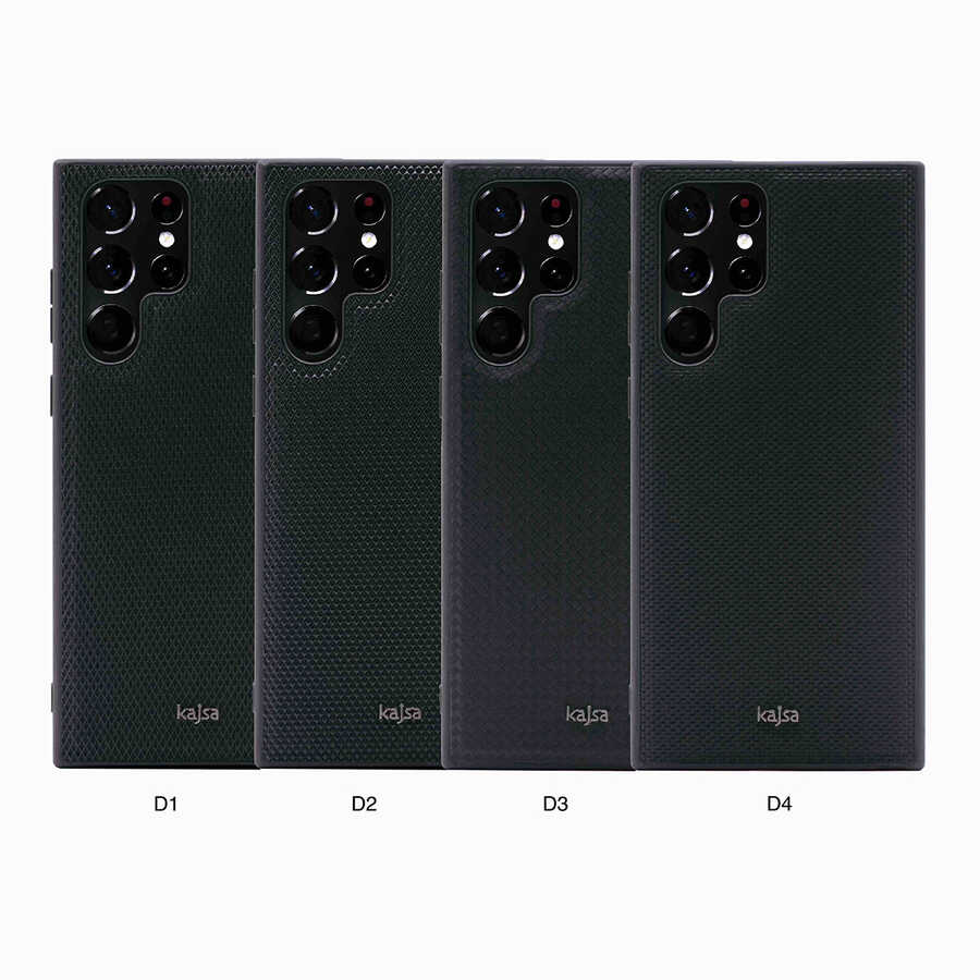 Galaxy S22 Ultra Kılıf Kajsa Preppie Serisi Dark Kapak NO4