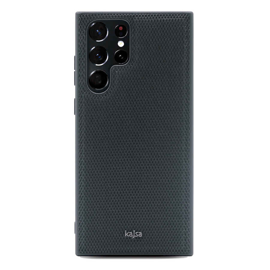 Galaxy S22 Ultra Kılıf Kajsa Preppie Serisi Dark Kapak NO1