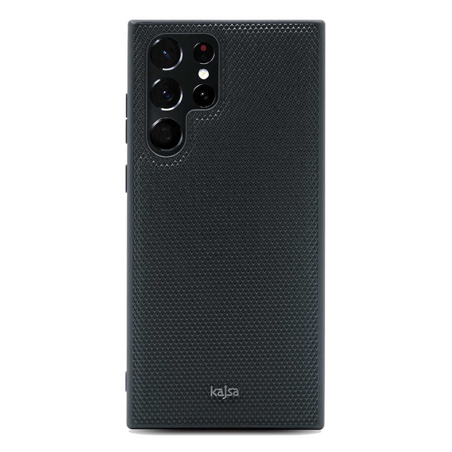 Galaxy S22 Ultra Kılıf Kajsa Preppie Serisi Dark Kapak NO2