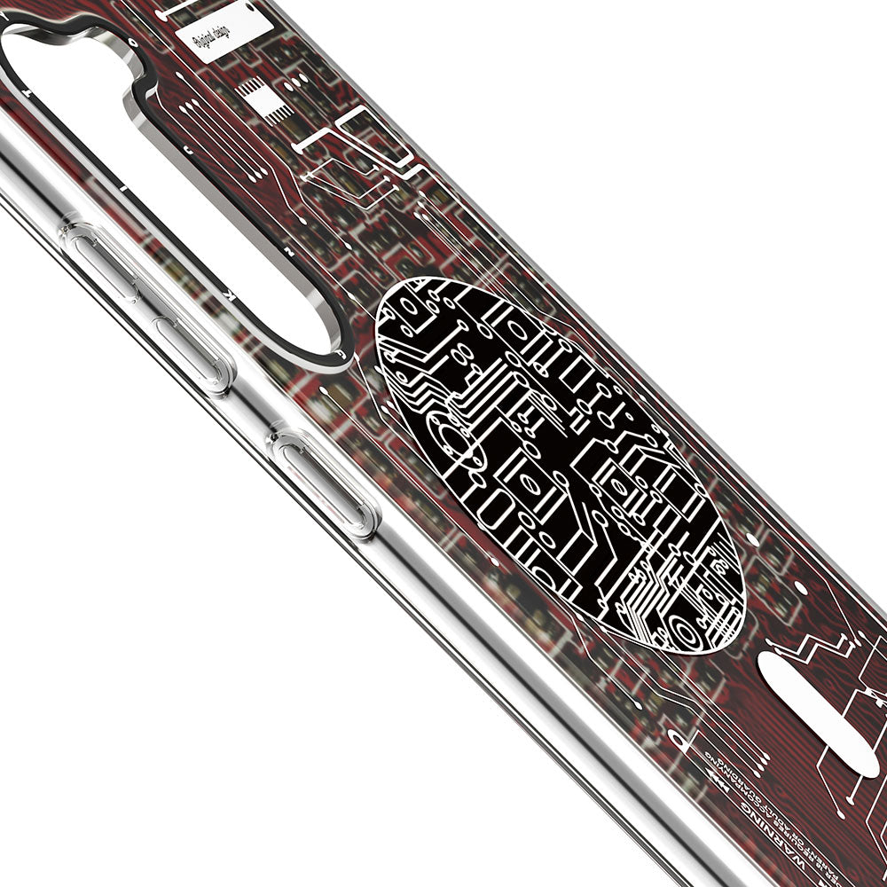 Galaxy S23 Plus Kılıf M-safe Şarj Özellikli YoungKit Technology Serisi Kapak Siyah