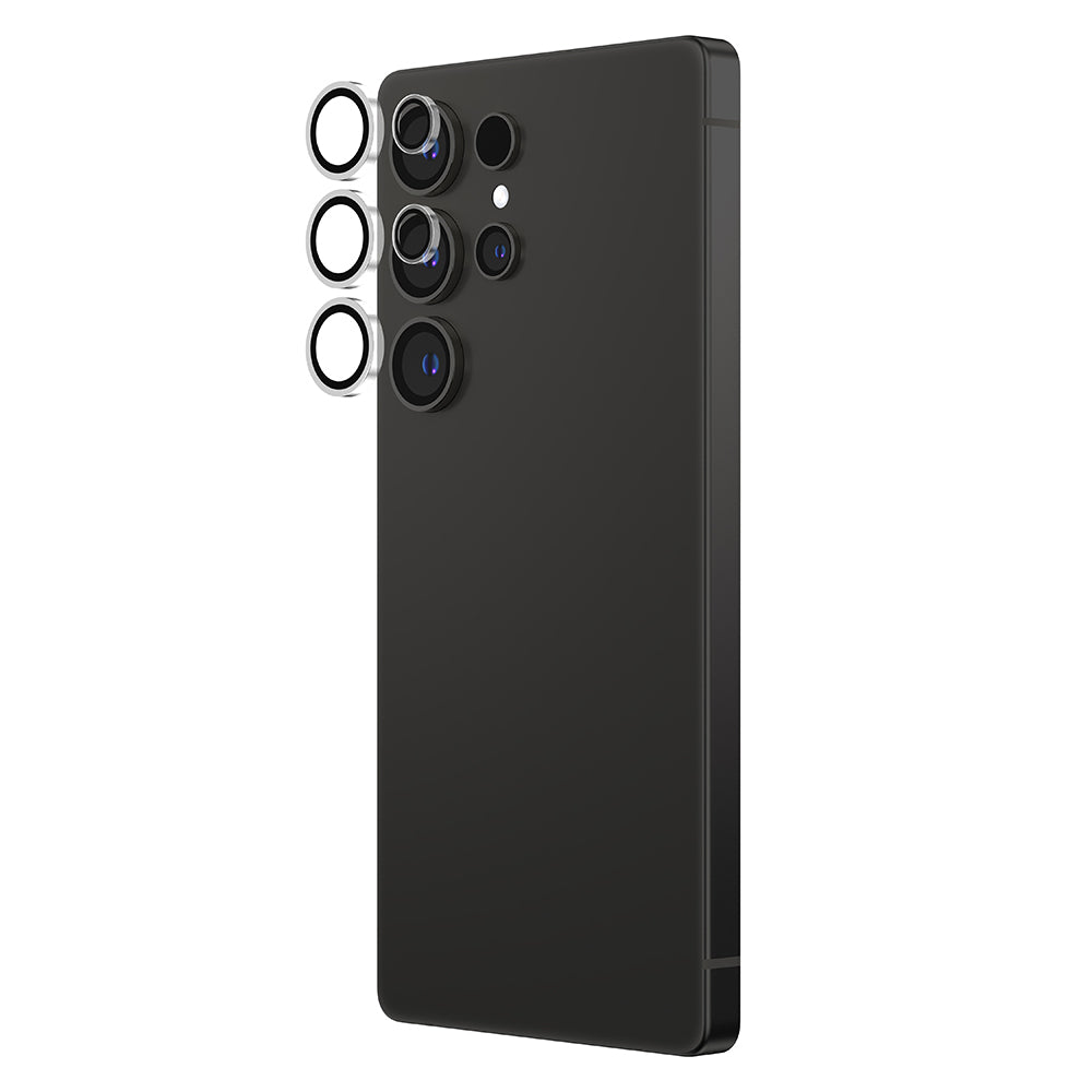 Galaxy S25 Amazingthing Anti Reflective Kamera Lens Koruyucu + Kolay Uygulama Aparatlı Şeffaf