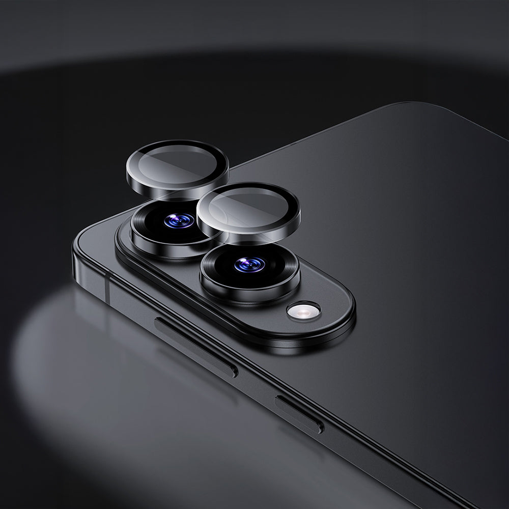 Galaxy S25 Edge Benks Glass Warrior Kolay Uygulama Aparatlı Kamera Lens Koruyucu Şeffaf