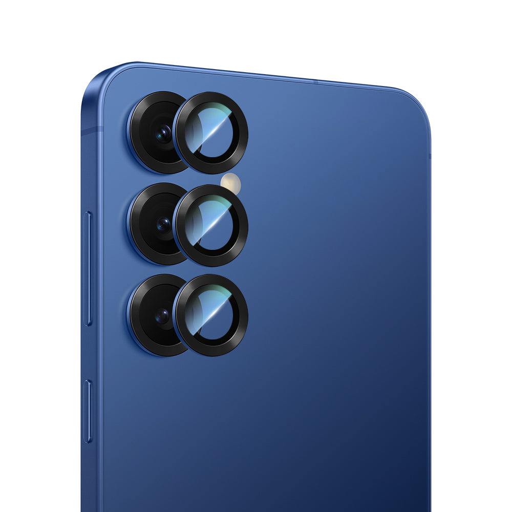 Galaxy S25 Plus CaseWorld Alloy Serisi Oleofobik Anti Reflective Kamera Lens Koruyucu Yeşil