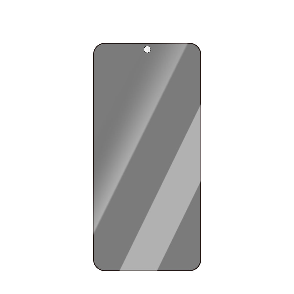 Galaxy S25 Plus CaseWorld HD Serisi 0.25mm Privacy Temperli Cam Ekran Koruyucu Siyah