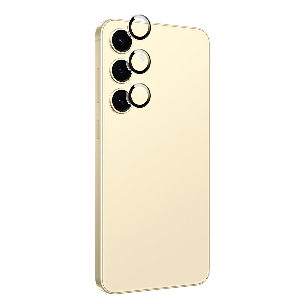 Galaxy S25 Plus Wiwu LG-010 Lens Guard Oleofobik Anti Reflective Kamera Lens Koruyucu + Kolay Uygulama Aparatlı Şeffaf