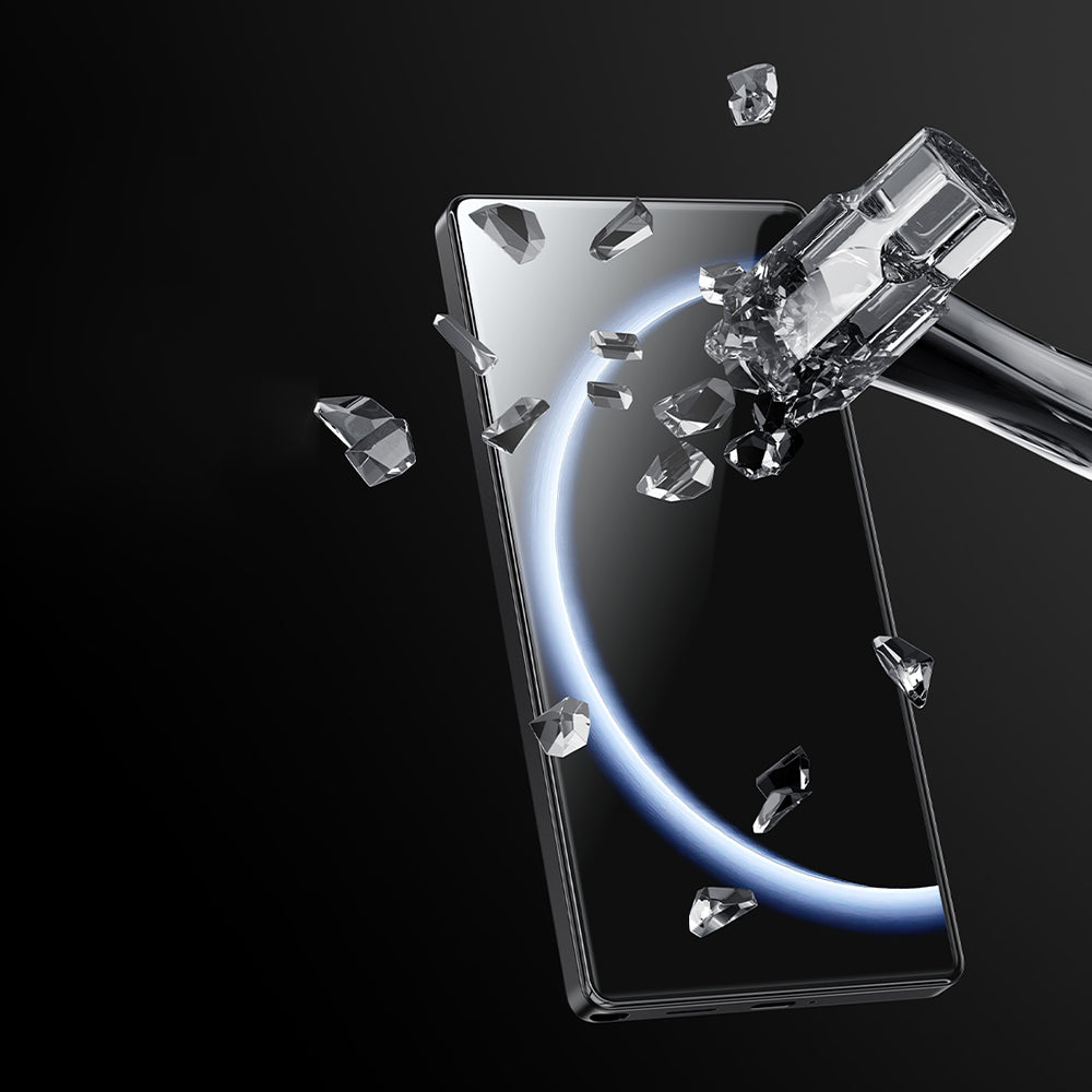 Galaxy S25 Ultra Benks Glass Warrior HD Cam Ekran Koruyucu + Kolay Uygulama Aparatlı Siyah