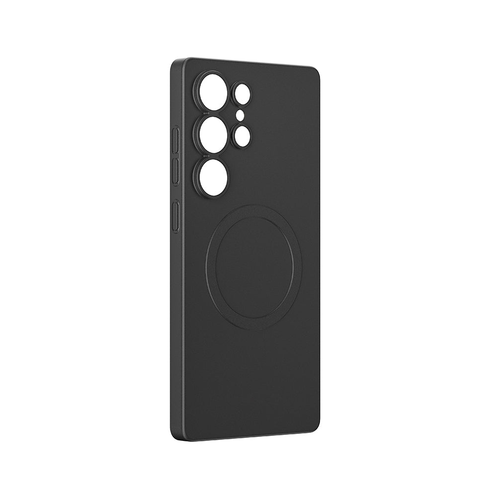 Galaxy S25 Ultra Kılıf M-safe Şarj Özellikli Amazingthing Minimal Air Serisi Kapak Titanyum-Gri