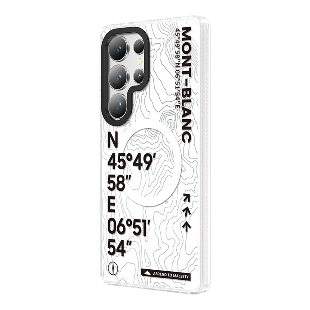 Galaxy S25 Ultra Kılıf M-safe Şarj Özellikli Benks Dynamic Summit Serisi Kapak Beyaz