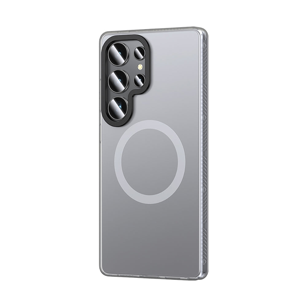 Galaxy S25 Ultra Kılıf M-safe Şarj Özellikli Benks Lucid Armor Kapak Siyah